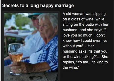 secrets to a long happy marriage