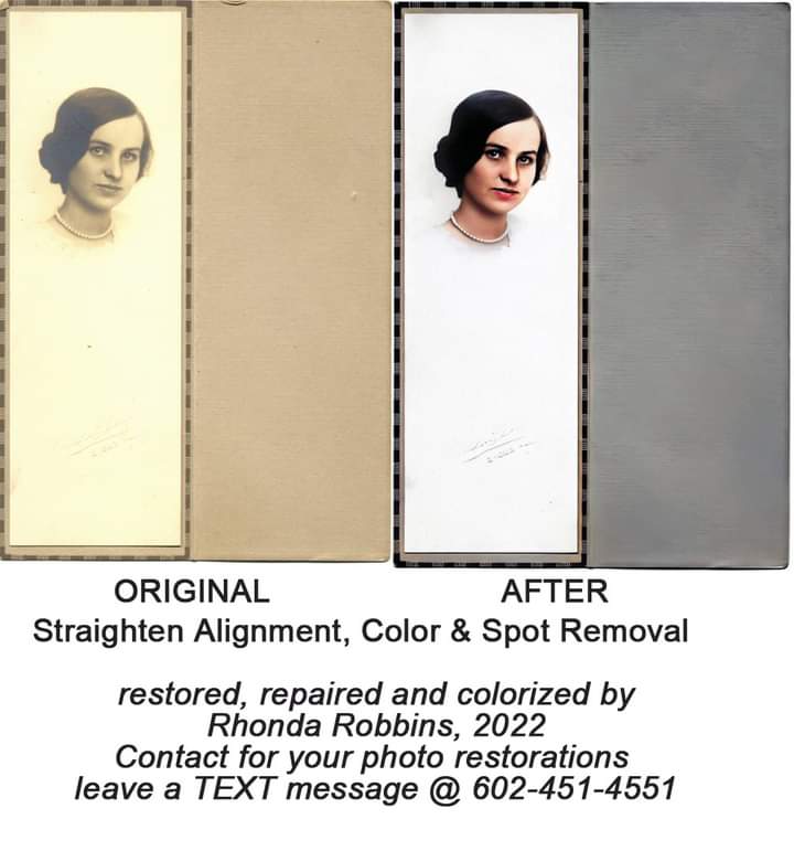 Photo Restoration & Colorization of Precious Family Photos